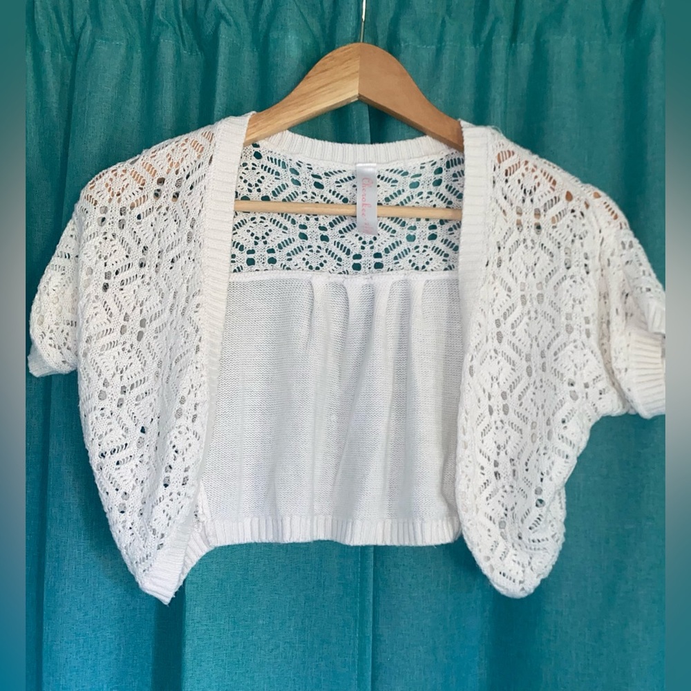Girls Cherokee Cotton Sweater